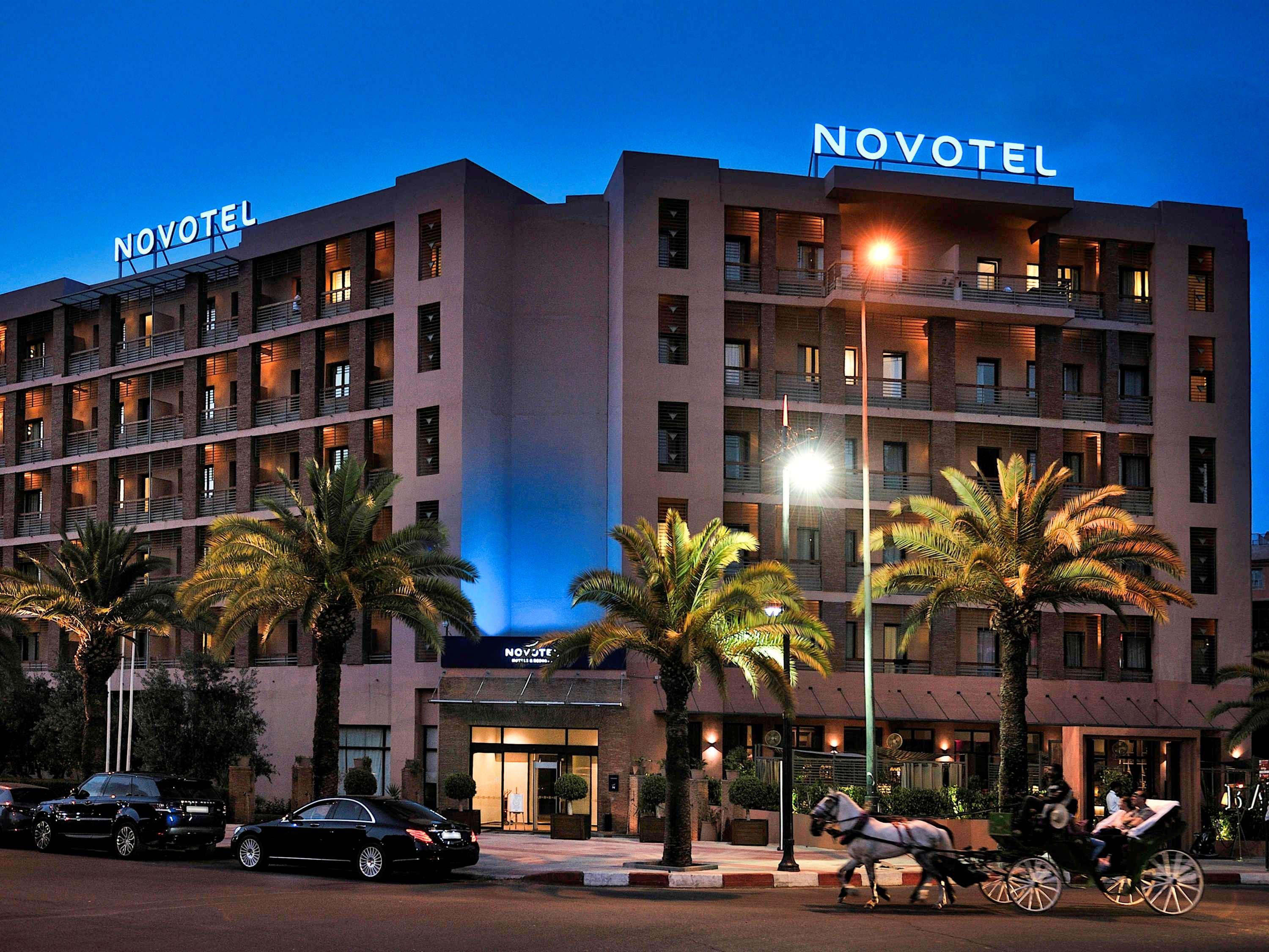 Novotel Marrakech Hivernage Marakeş Dış mekan fotoğraf